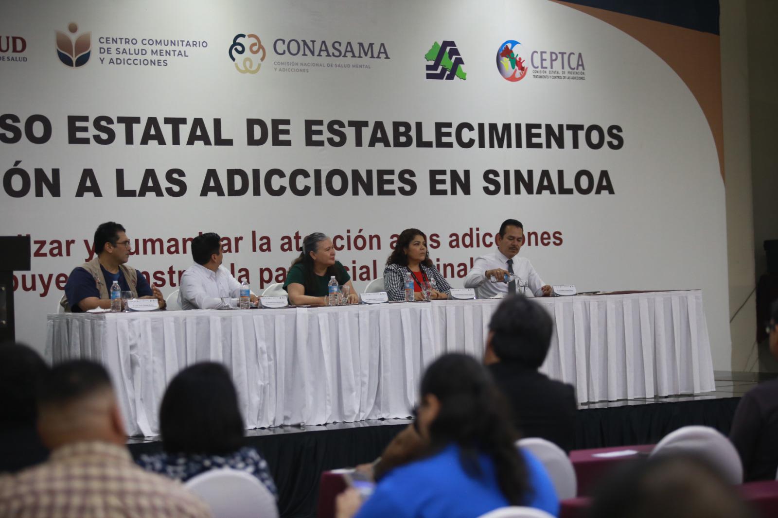 $!Inauguran el Congreso Estatal de Establecimientos de Atención a las Adicciones en Sinaloa