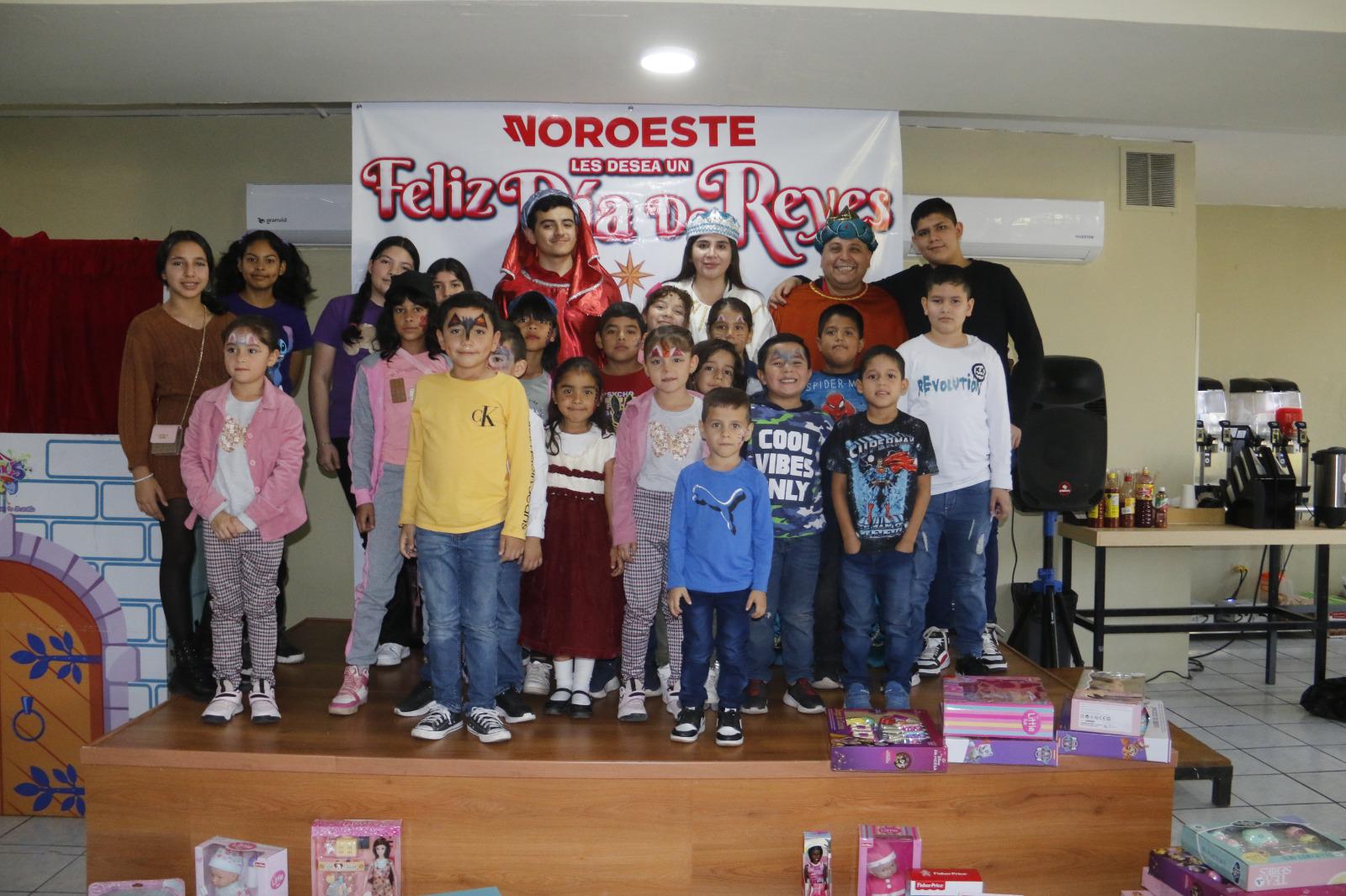 $!Llegan los Reyes Magos de Datemex a Culiacán y transforman la ilusión de los pequeños en alegría