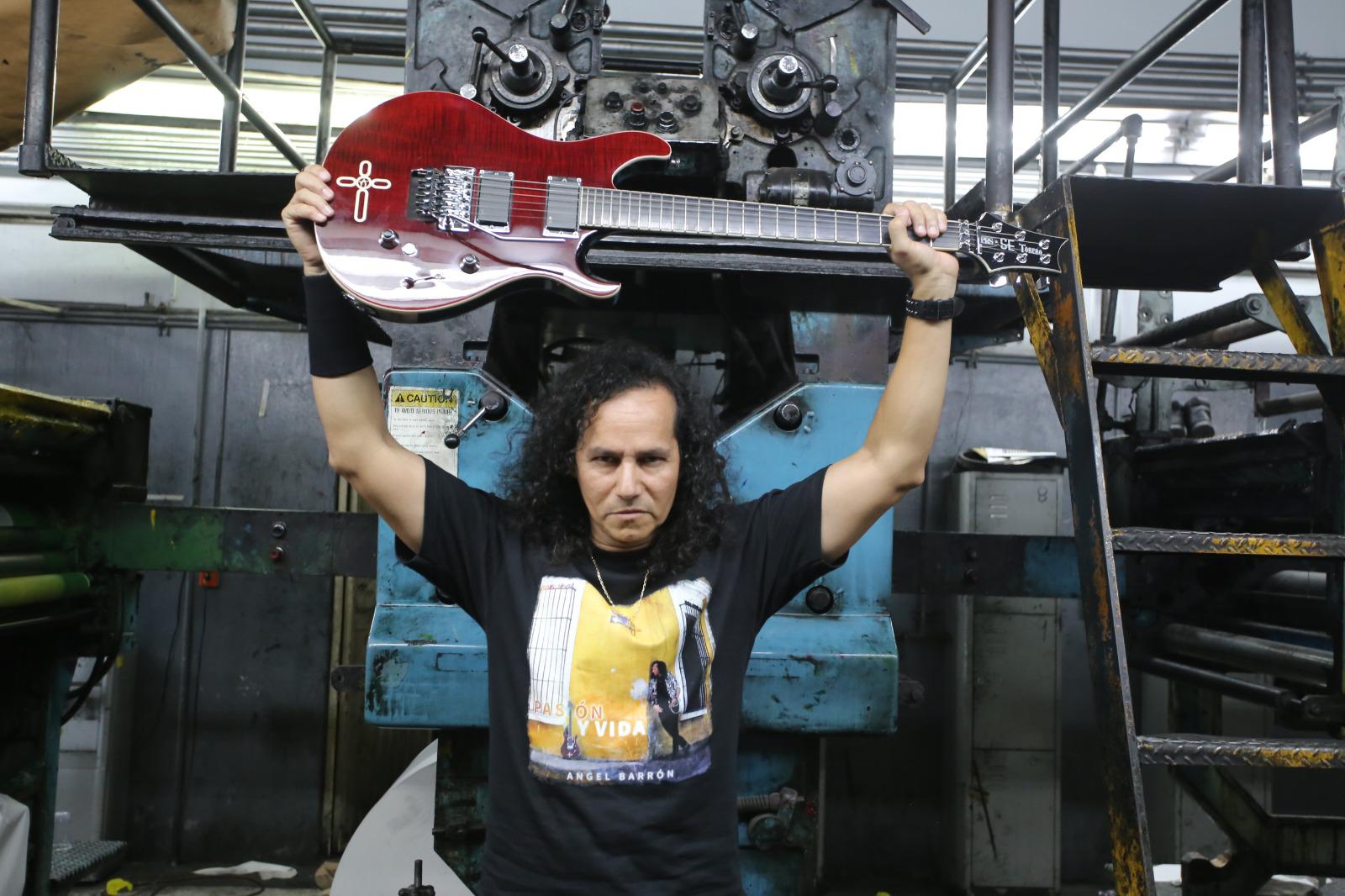 $!Barrón quien tiene influencias musicales de heavy metal, hard rock, neoclásico, power metal y progresivo, se encuentra muy contento por la nominación a los Premios Monster Music Awards 2025.