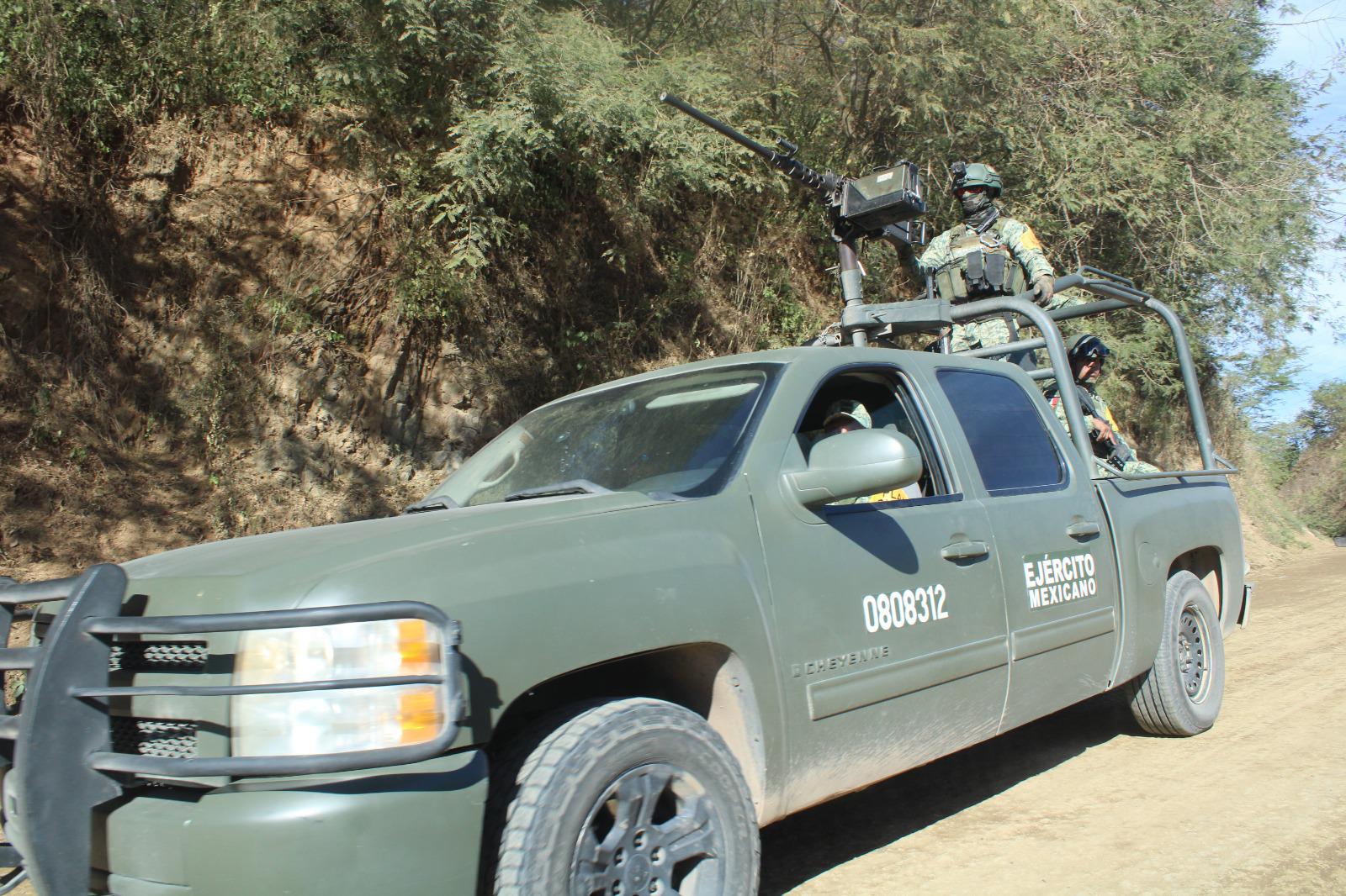 $!Supuesta balacera mueve a fuerzas de seguridad a la sierra de Rosario
