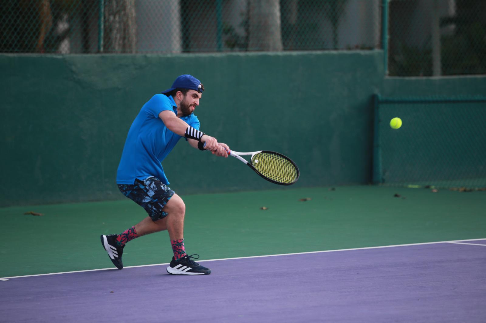 $!Se viven grandes partidos en Copa Independencia de Tenis