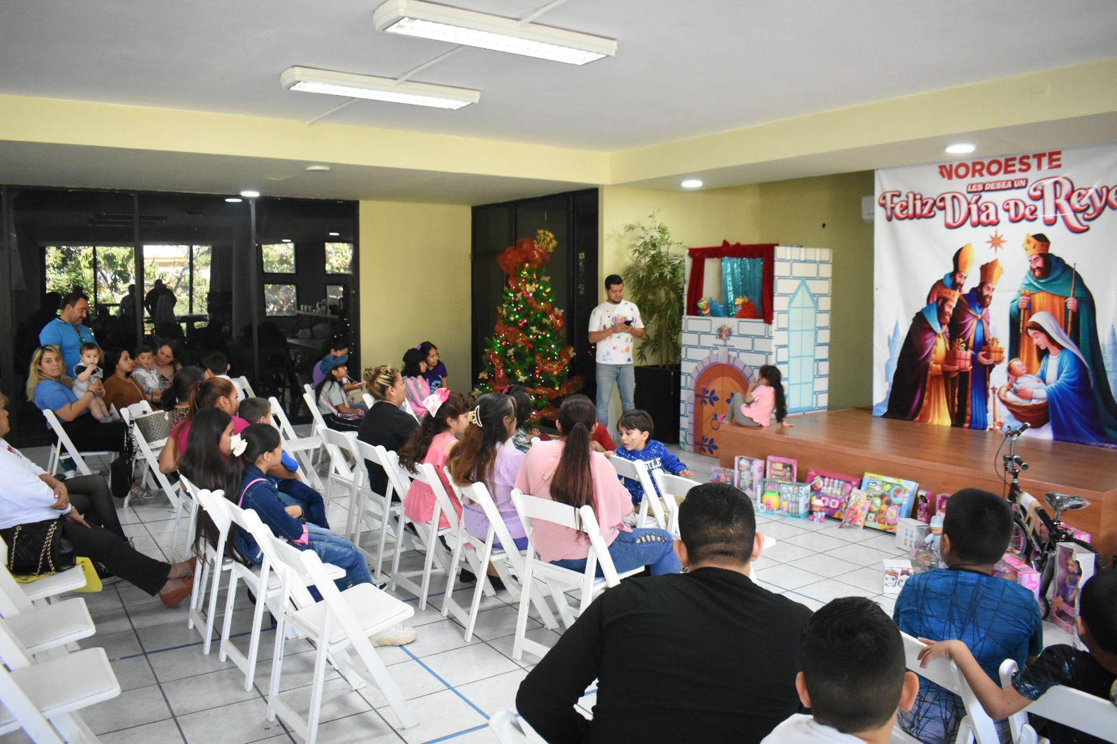$!Los Reyes Magos de Datemex entregan alegrías a niñas y niños de Culiacán