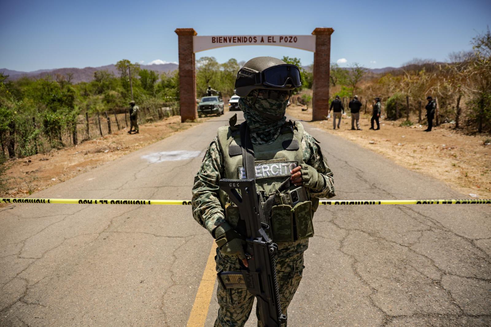 $!Civiles armados desatan enfrentamiento en Imala, al nororiente de Culiacán