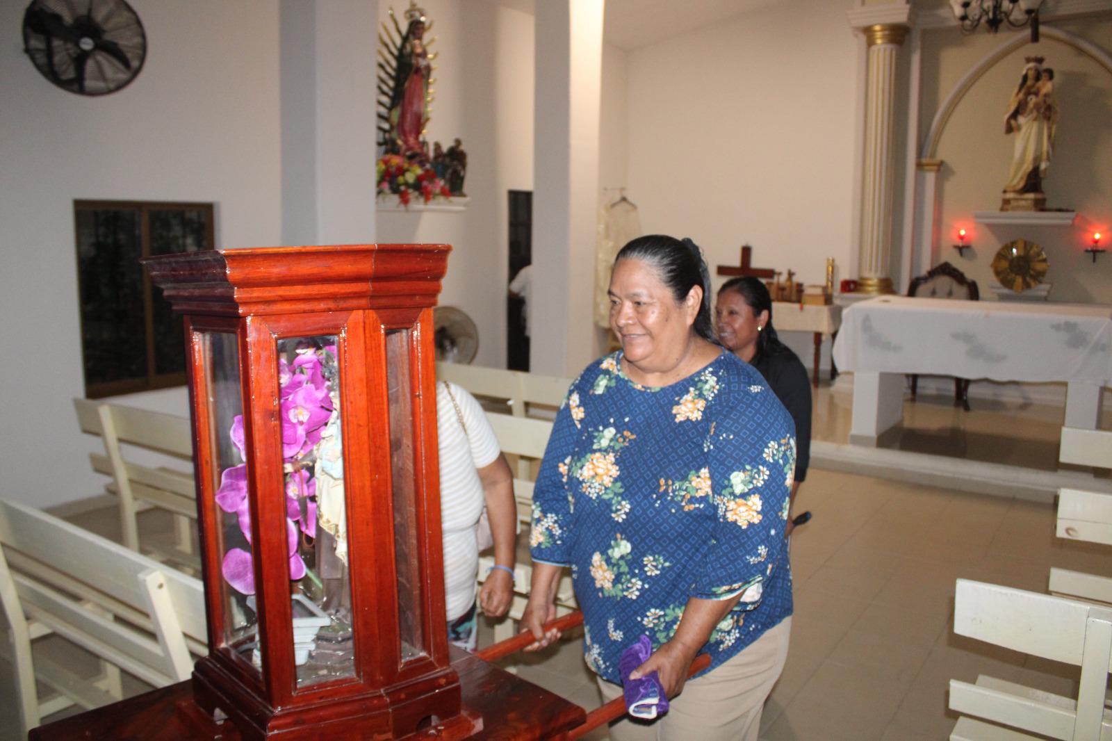$!Inicia solemne novenario en honor de la Virgen del Carmen en El Rosario