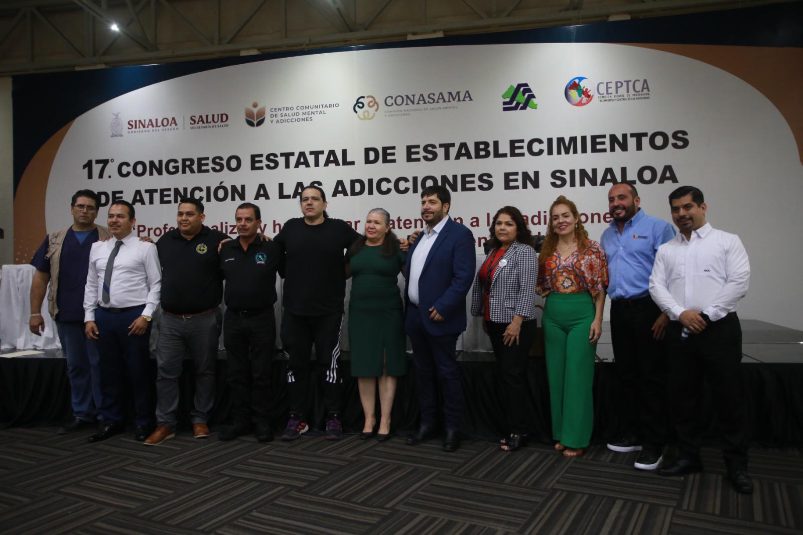 $!Inauguran el Congreso Estatal de Establecimientos de Atención a las Adicciones en Sinaloa
