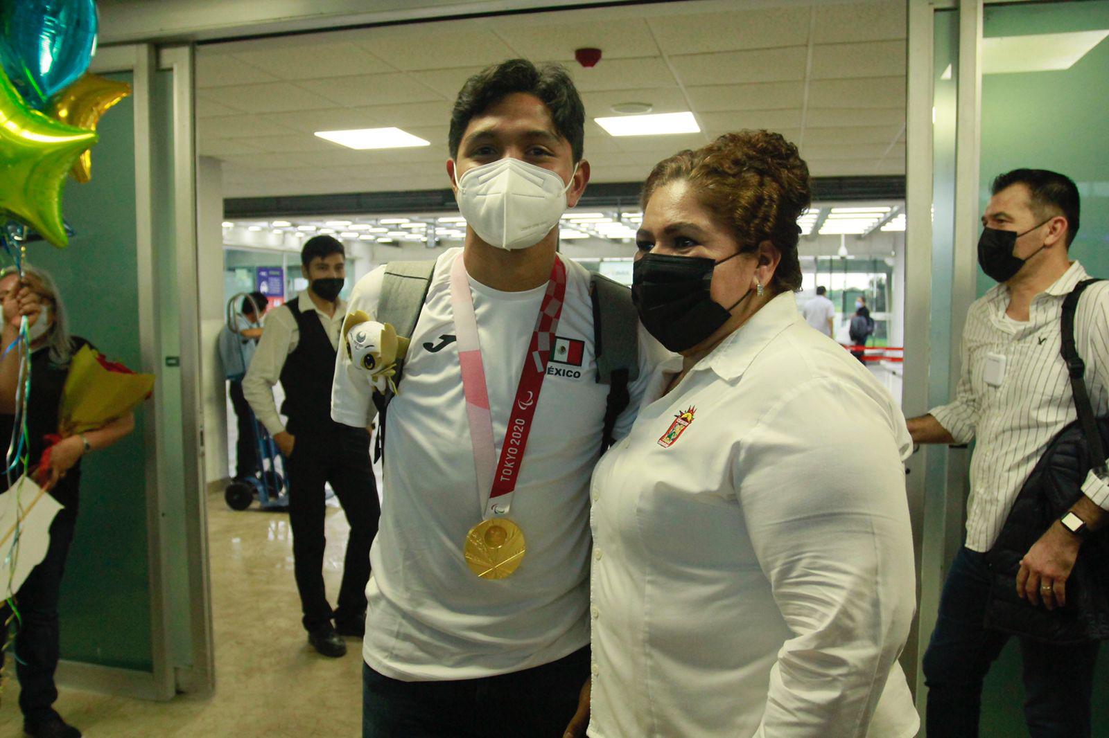 $!Culiacán recibe a Juan Diego García, campeón en los Juegos Paralímpicos Tokio 2020