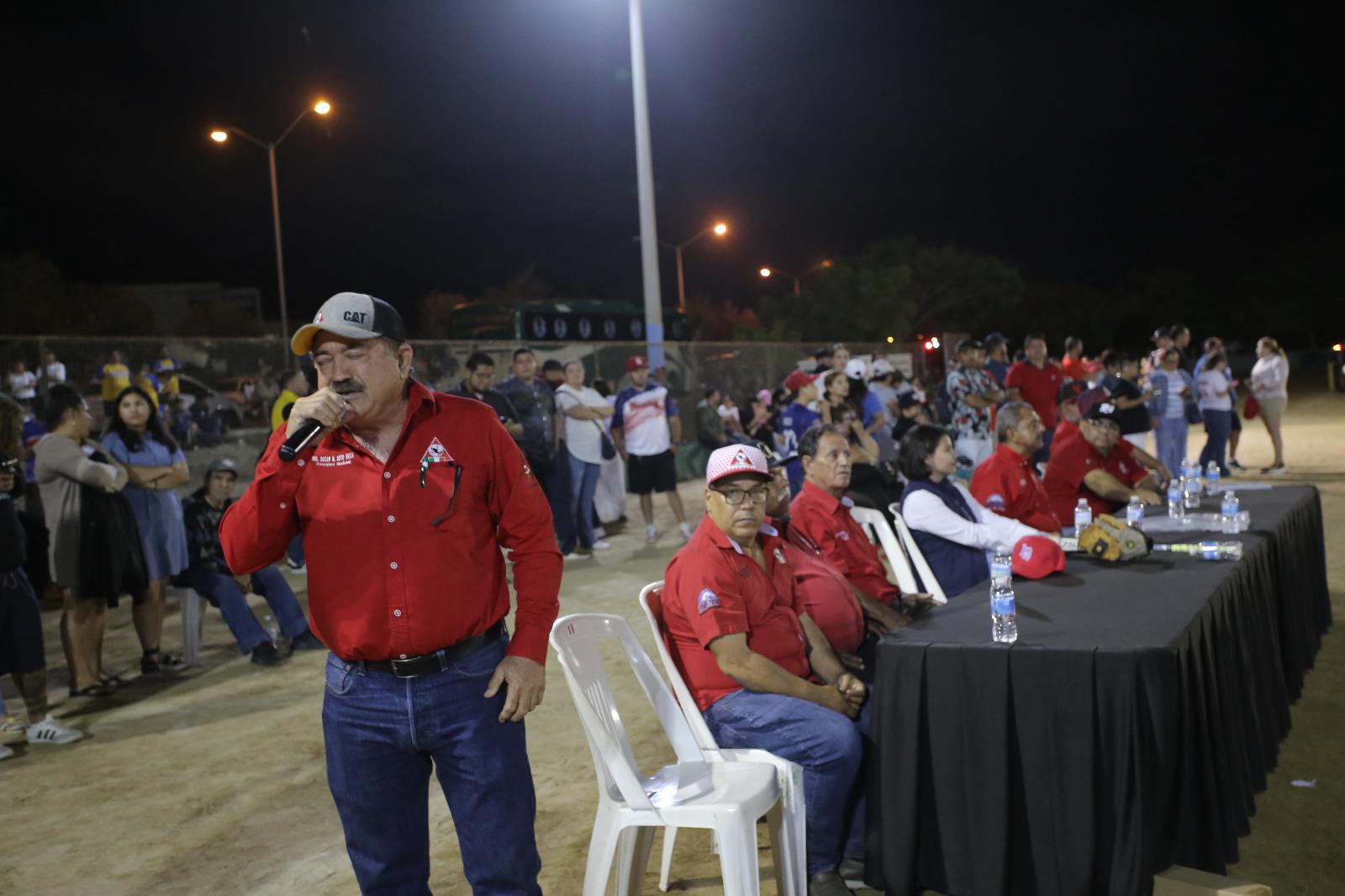 $!Cantan playball de Nacional Pingüica, en Liga Quintero