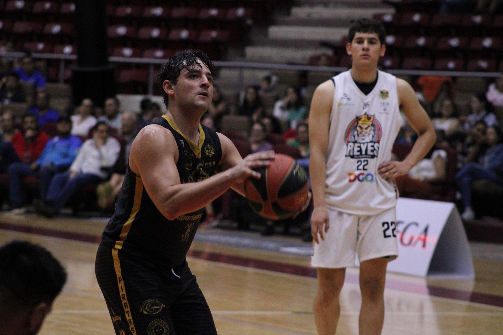 $!Agónico revés de Piratas Basketball ante Reyes de Durango