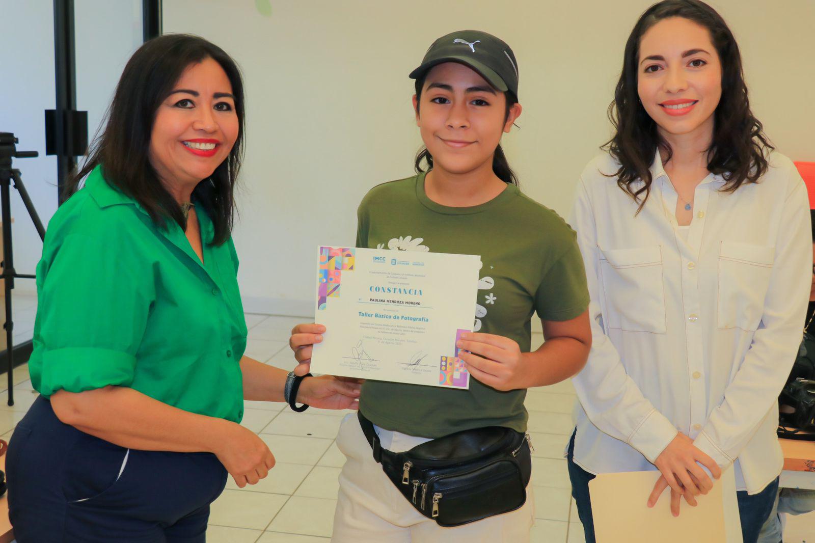 $!Con Paulina Mendoza Moreno.