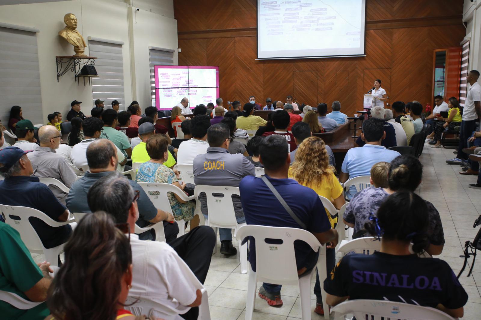 $!Aumentarán presupuesto para infraestructura deportiva en Mazatlán, dice Alcalde