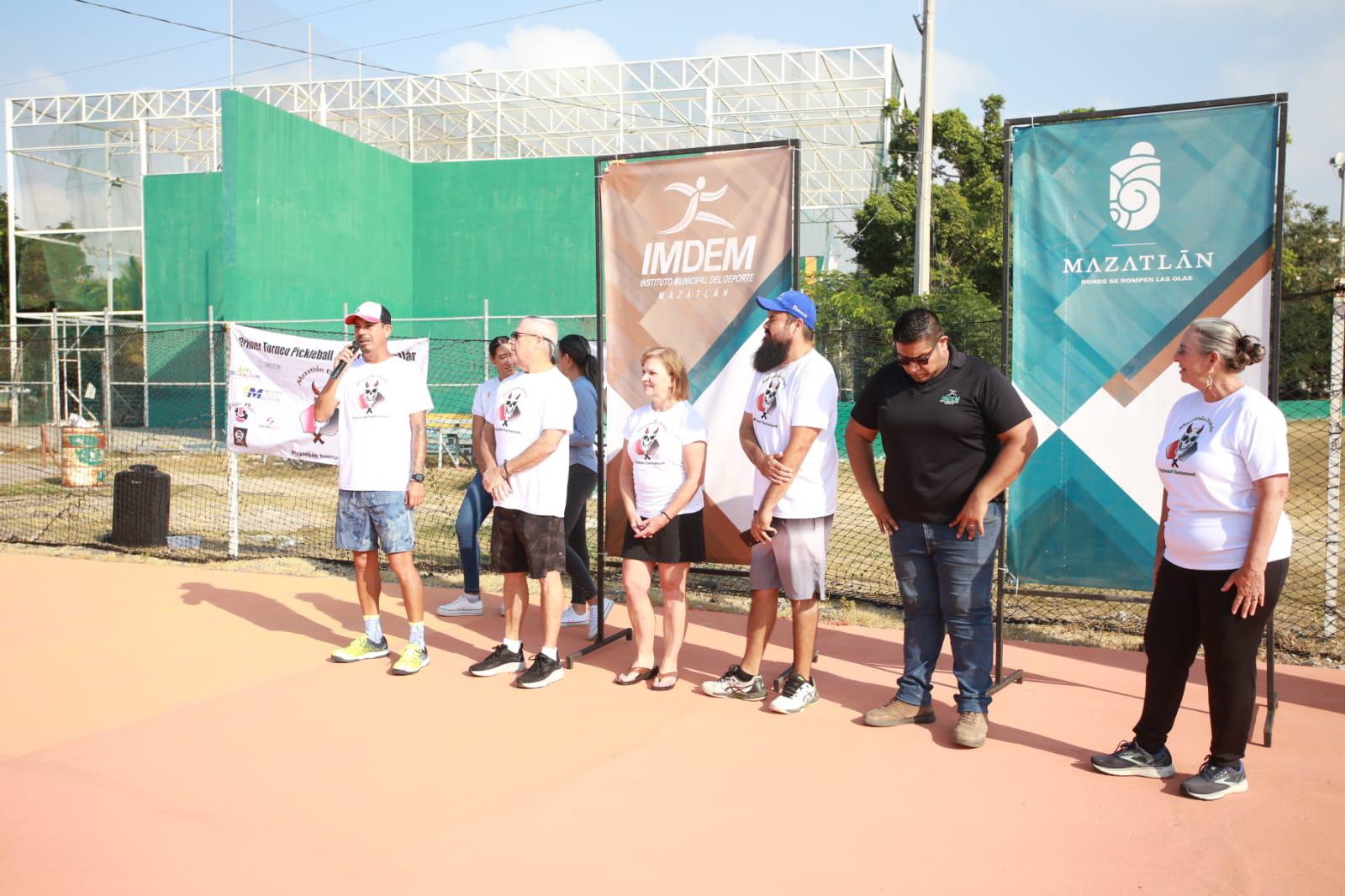 $!Ponen en marcha el Mazatlán Diablo Pickleball Open 2022