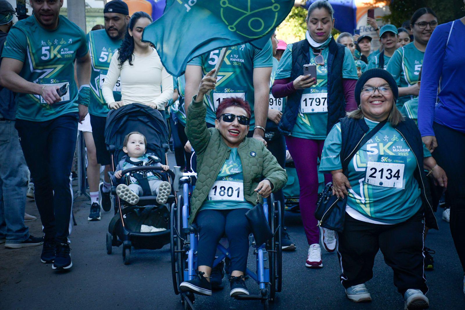 $!Culiacán se une por la inclusión en la carrera 5K ‘A Tu Manera’