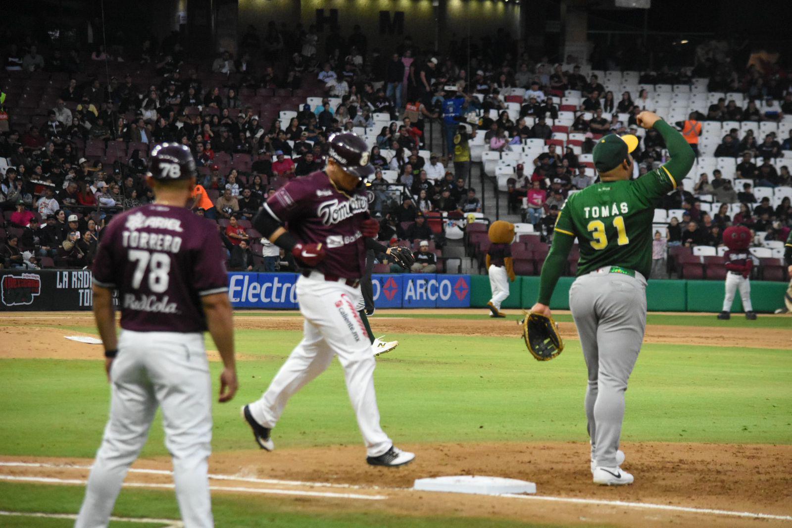 $!Tomateros de Culiacán empata la serie de semifinales ante Cañeros