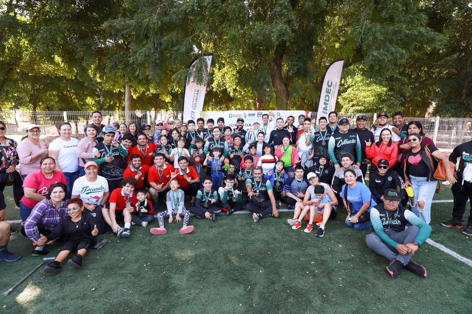 $!Todo un éxito Jornada Deportiva por la Inclusión que organizan Imdec y DIF Bienestar Culiacán