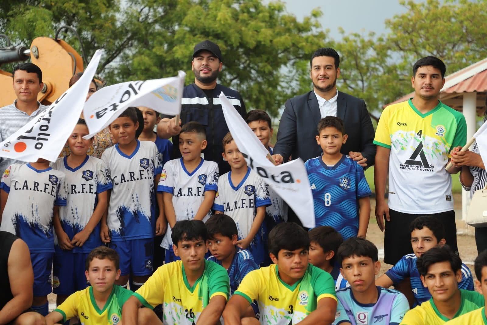$!Inicia rehabilitación de Multideportivo Juan Lauro Martínez Barreda, en Elota