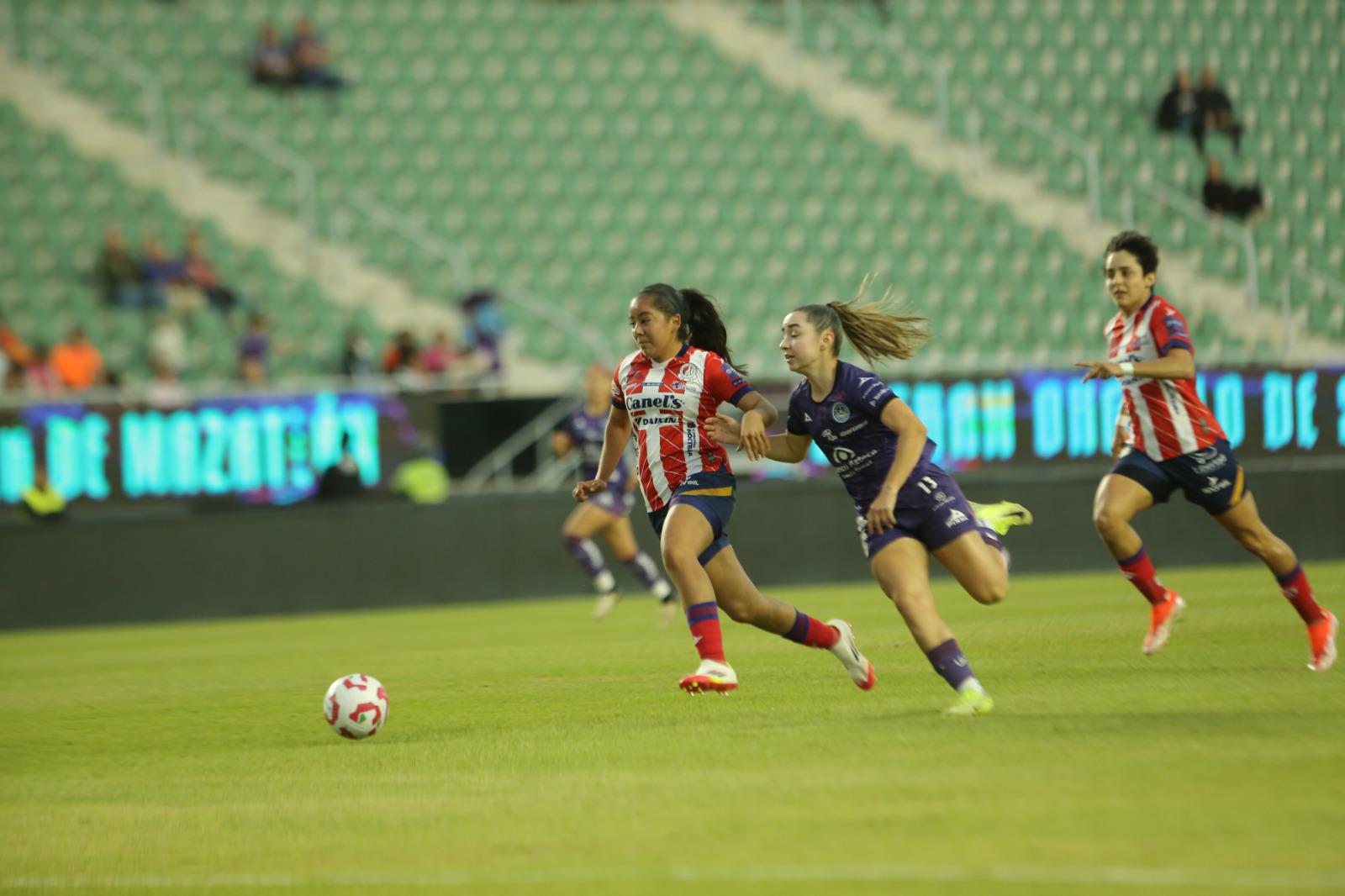 $!Mazatlán Femenil y Atlético de San Luis no se hacen daño en el puerto