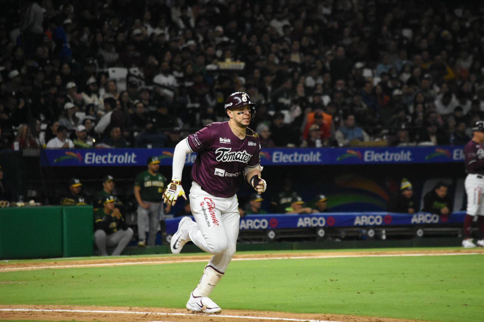 $!Tomateros de Culiacán no puede ante Cañeros en el primero de las semifinales de la LMP