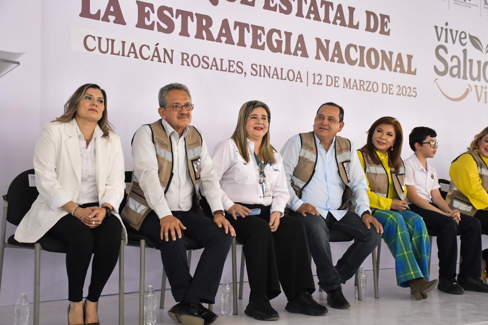 $!Arranca en Sinaloa la ‘Estrategia Nacional Vive Saludable, Vive Feliz’, para escuelas primarias