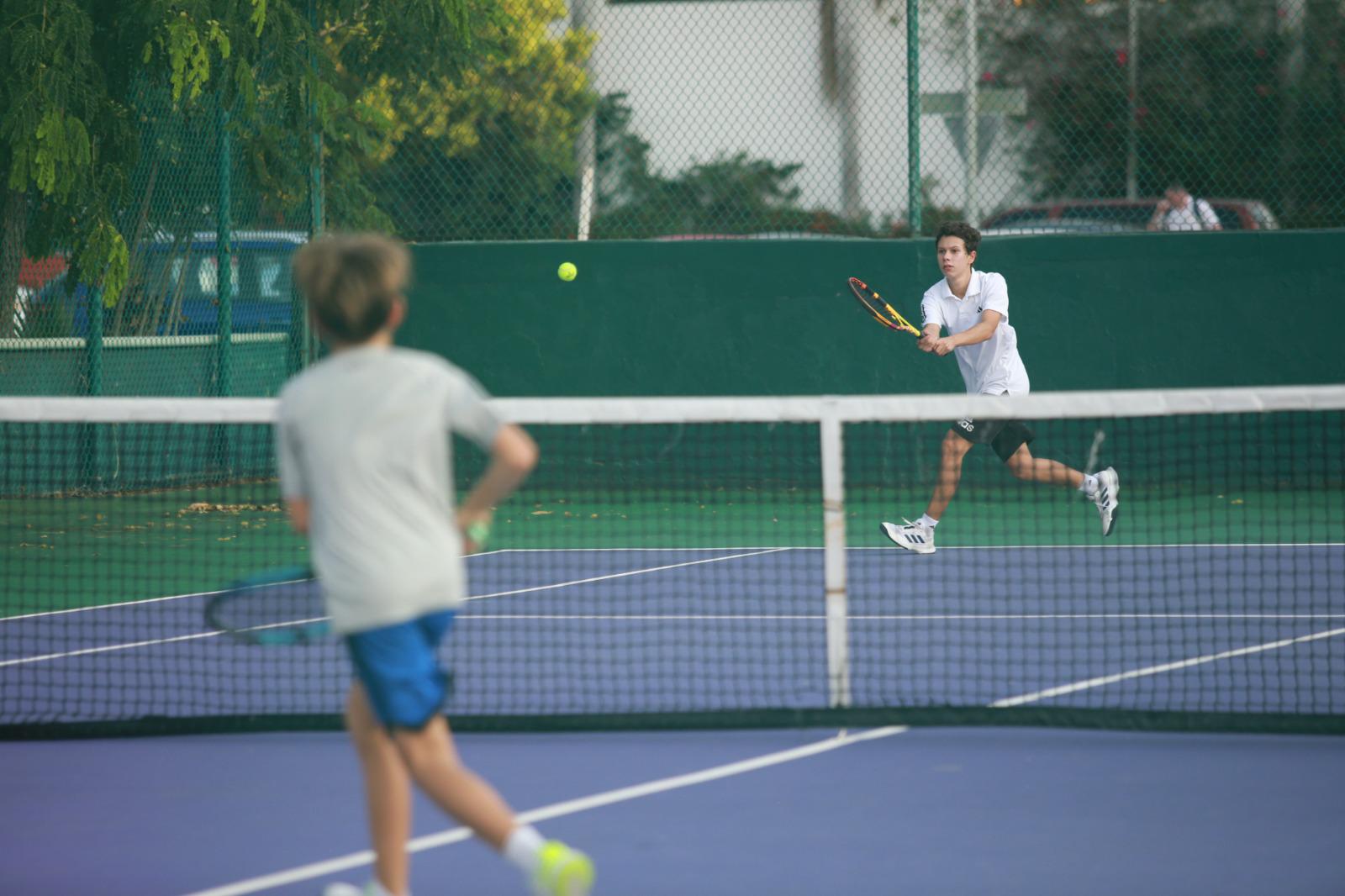 $!Se viven grandes partidos en Copa Independencia de Tenis