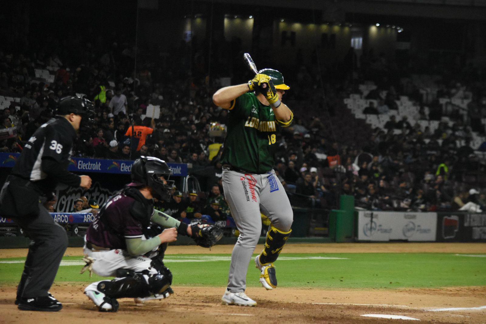 $!Tomateros de Culiacán no puede ante Cañeros en el primero de las semifinales de la LMP