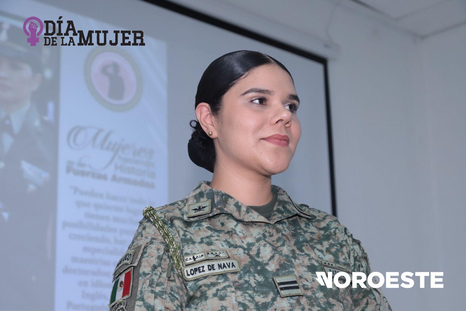$!Mujeres al servicio de la patria: el engranaje femenino en las fuerzas armadas