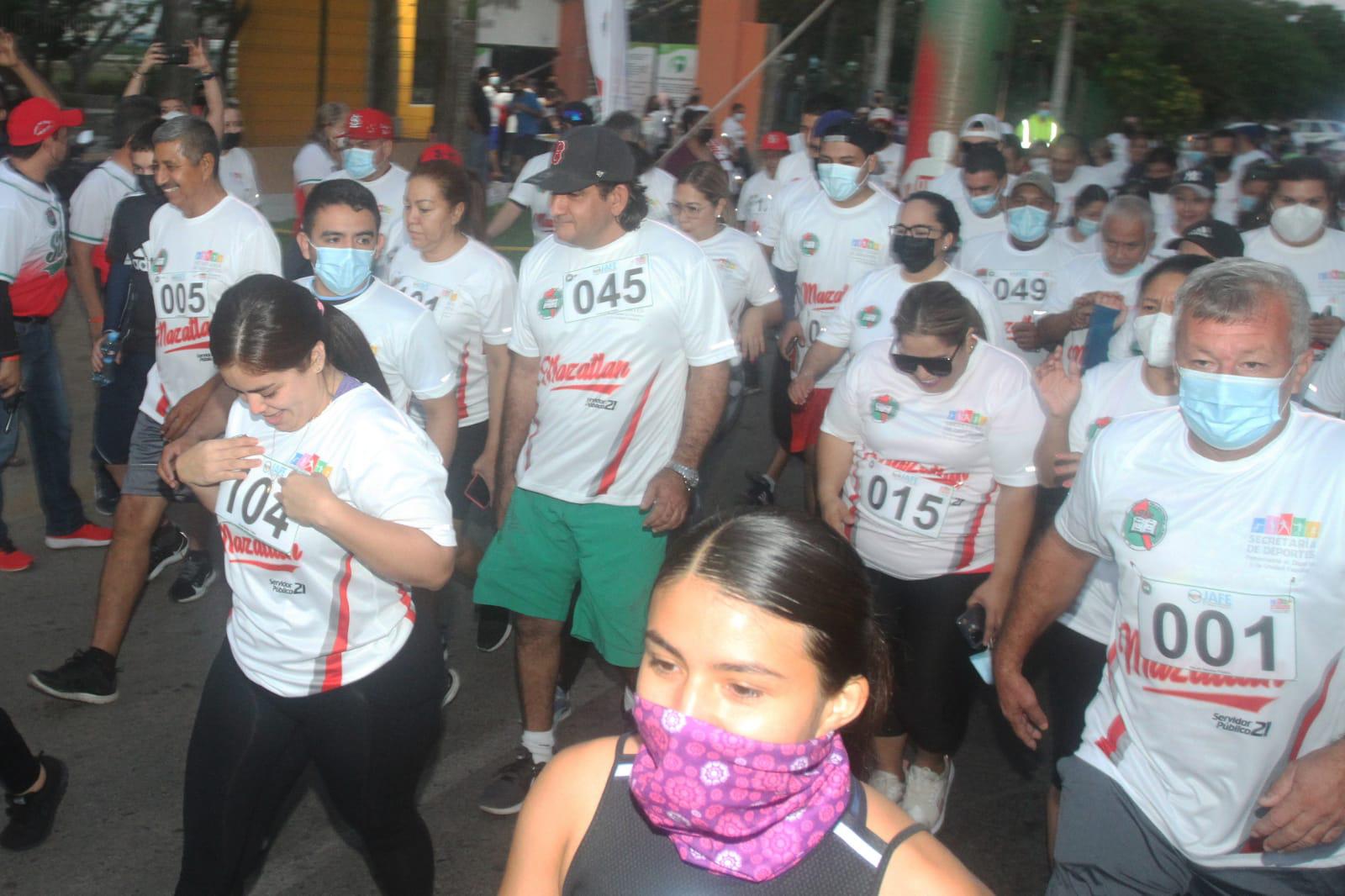 $!Celebran el Día del Servidor Público con Caminata 5K