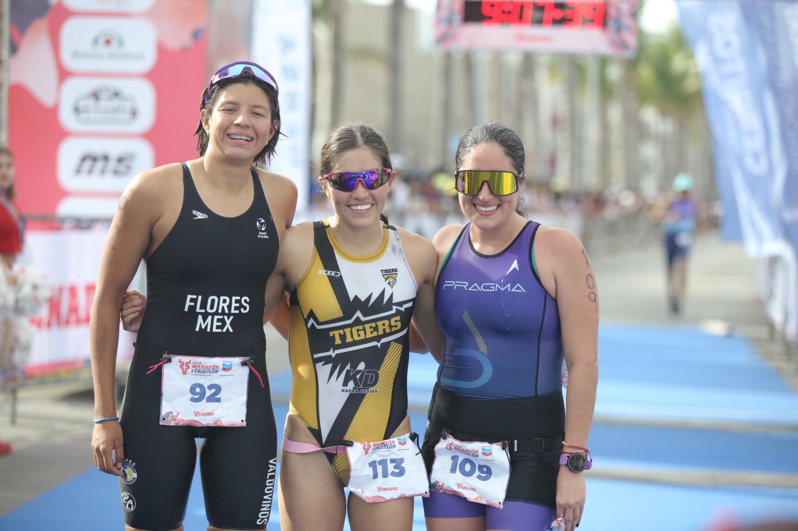 $!Esteban Gómez y Daniela García se llevan la gloria del Triatlón Pacífico 2023