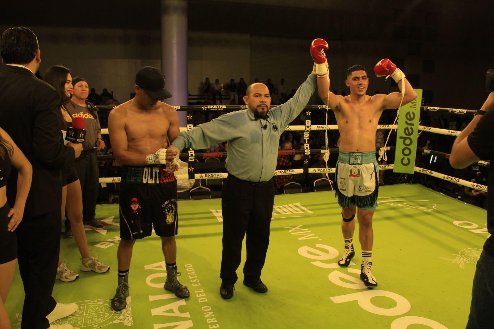 $!Dominio culiacanense en función de boxeo en Mazatlán