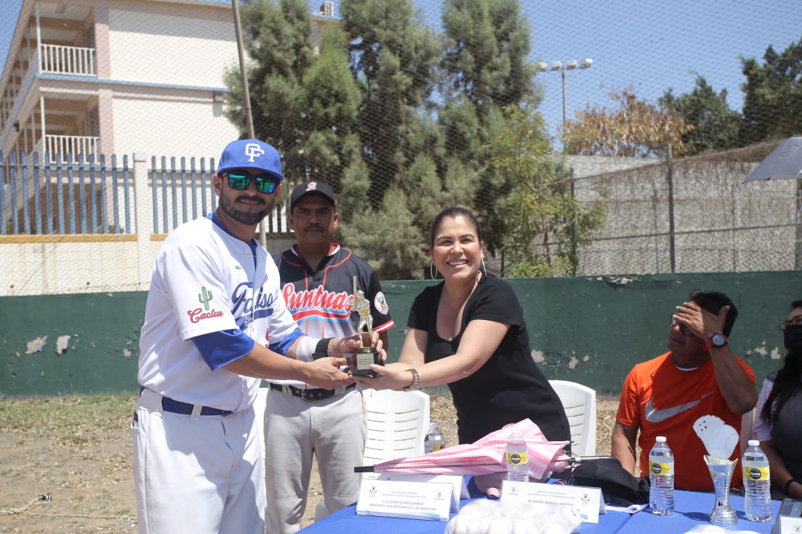 $!Inauguran temporada primavera-verano de la Liga Intersindical de Beisbol