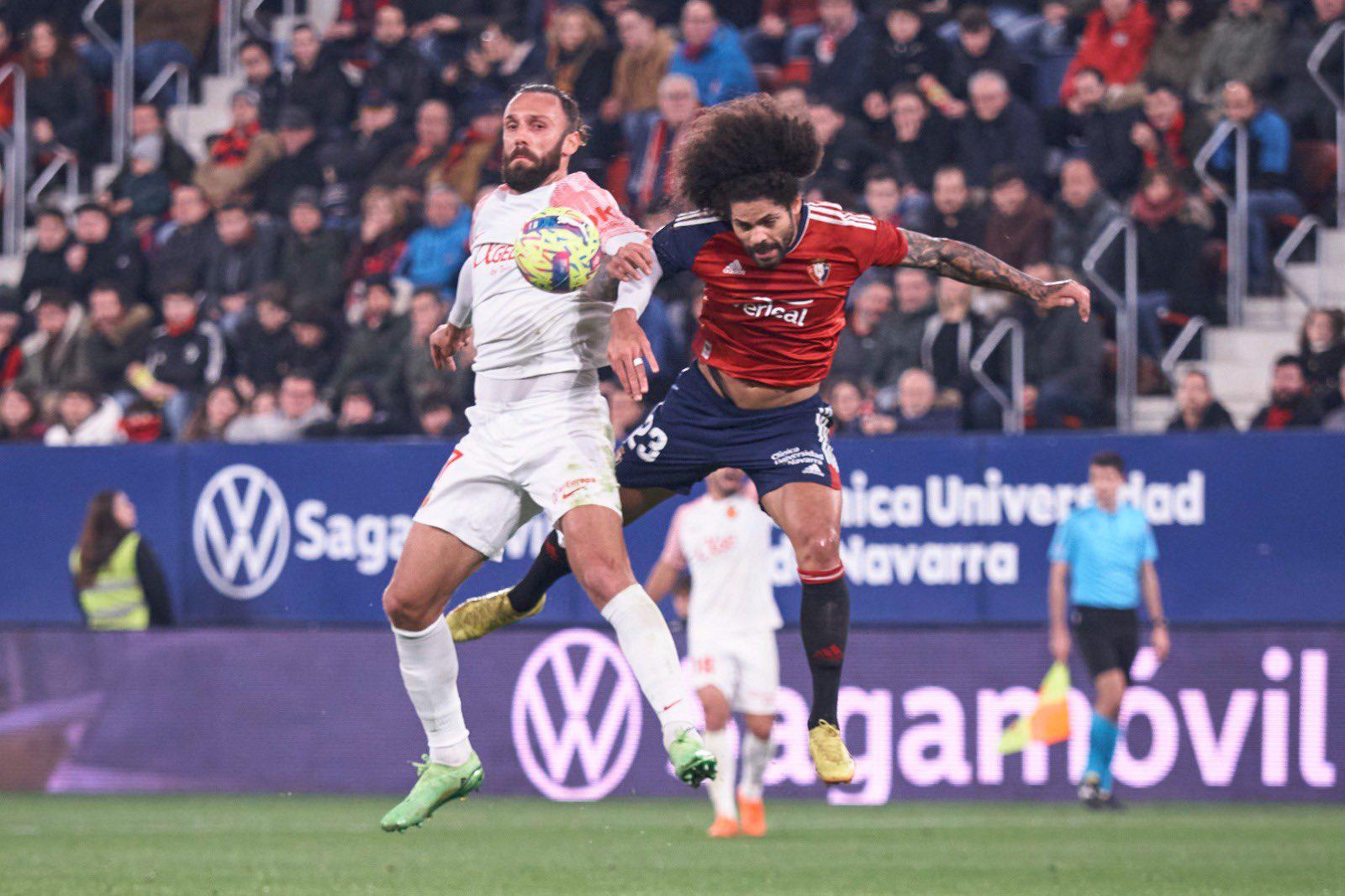 $!El Mallorca de Aguirre cae en Pamplona