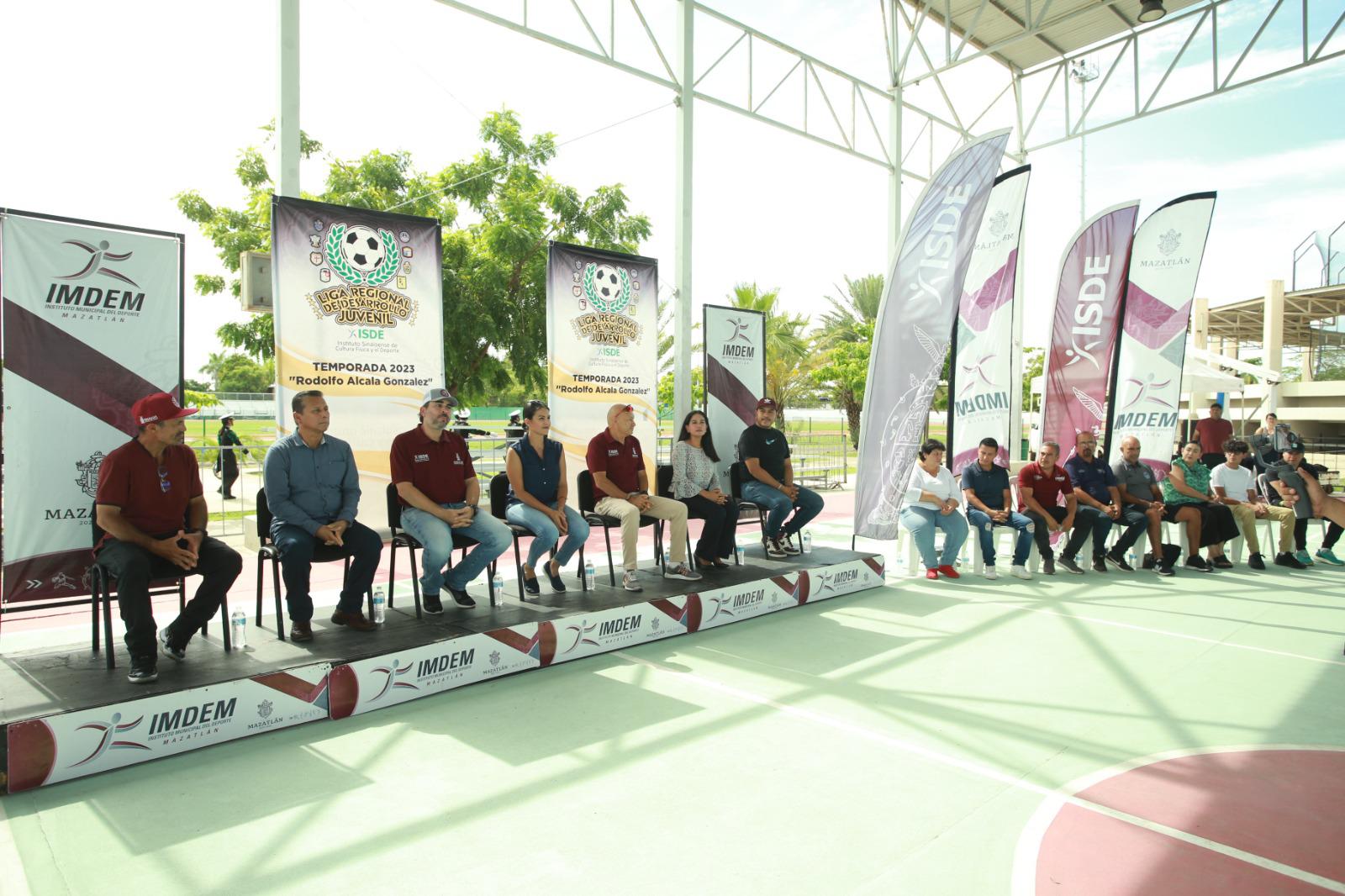 $!Inauguran primera edición Liga Regional de Desarrollo Juvenil
