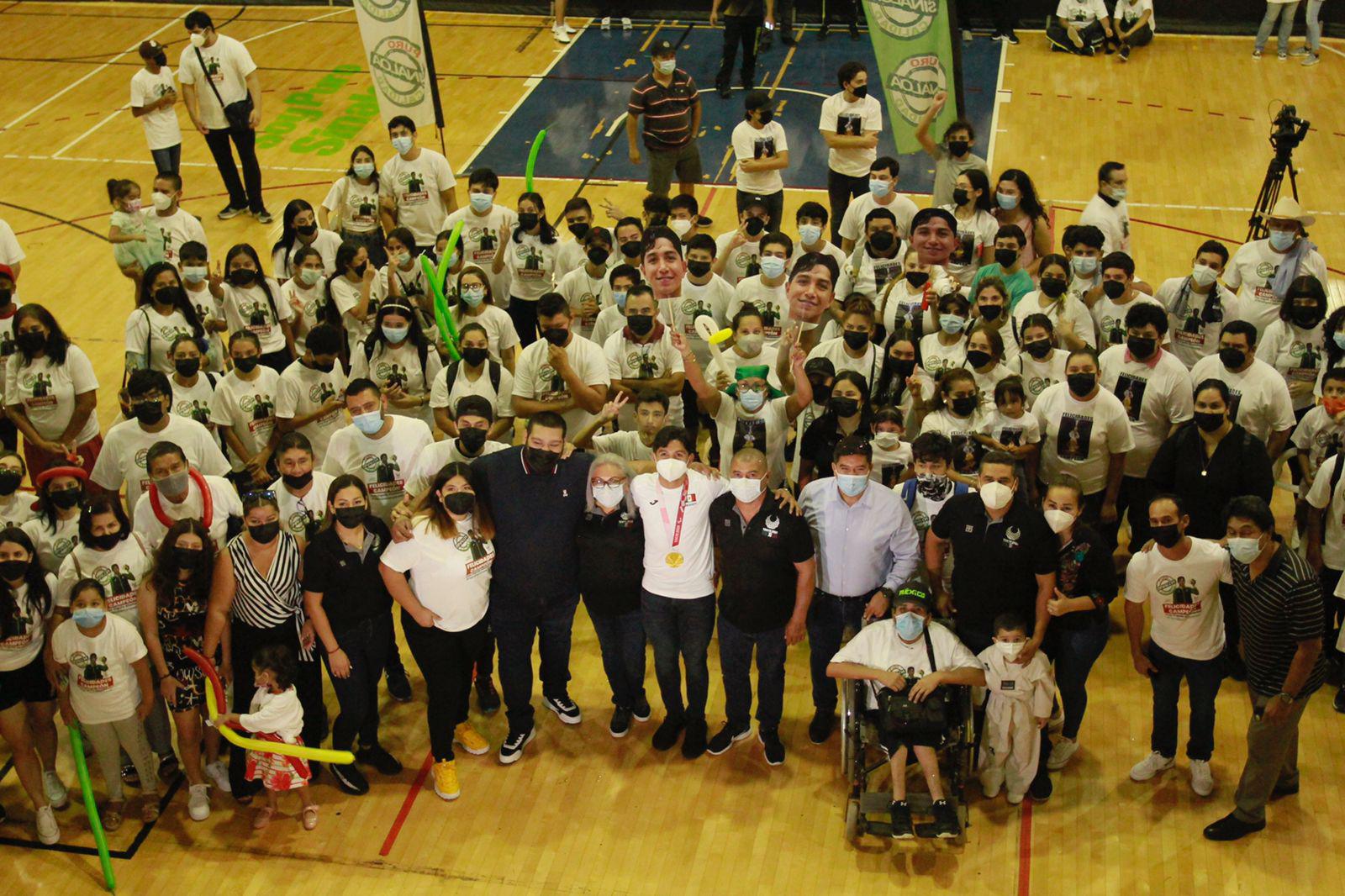 $!Culiacán recibe a Juan Diego García, campeón en los Juegos Paralímpicos Tokio 2020