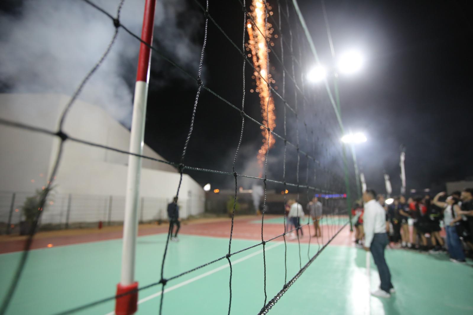 $!Embellecen al voleibol mazatleco con nuevas instalaciones en la Sahop