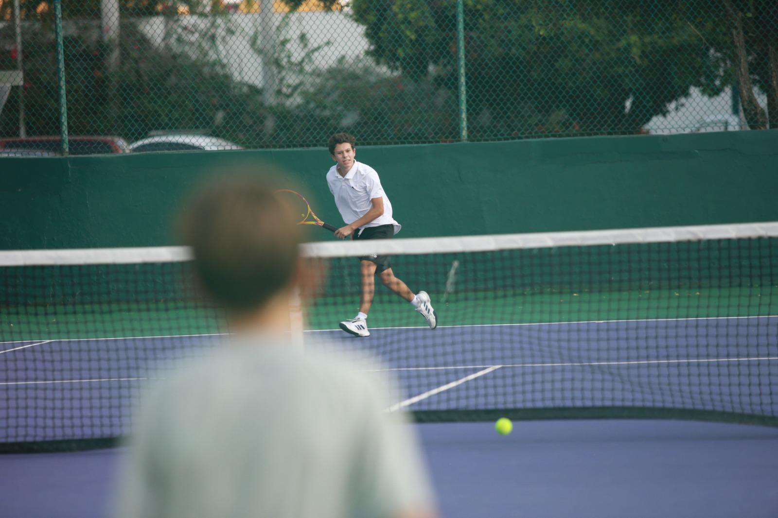$!Se viven grandes partidos en Copa Independencia de Tenis