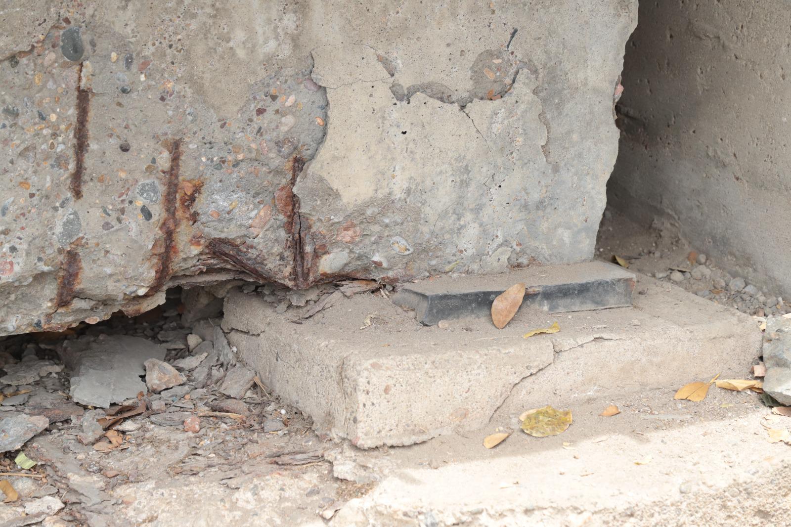 $!Causa alerta deterioro en el puente Juárez de Mazatlán