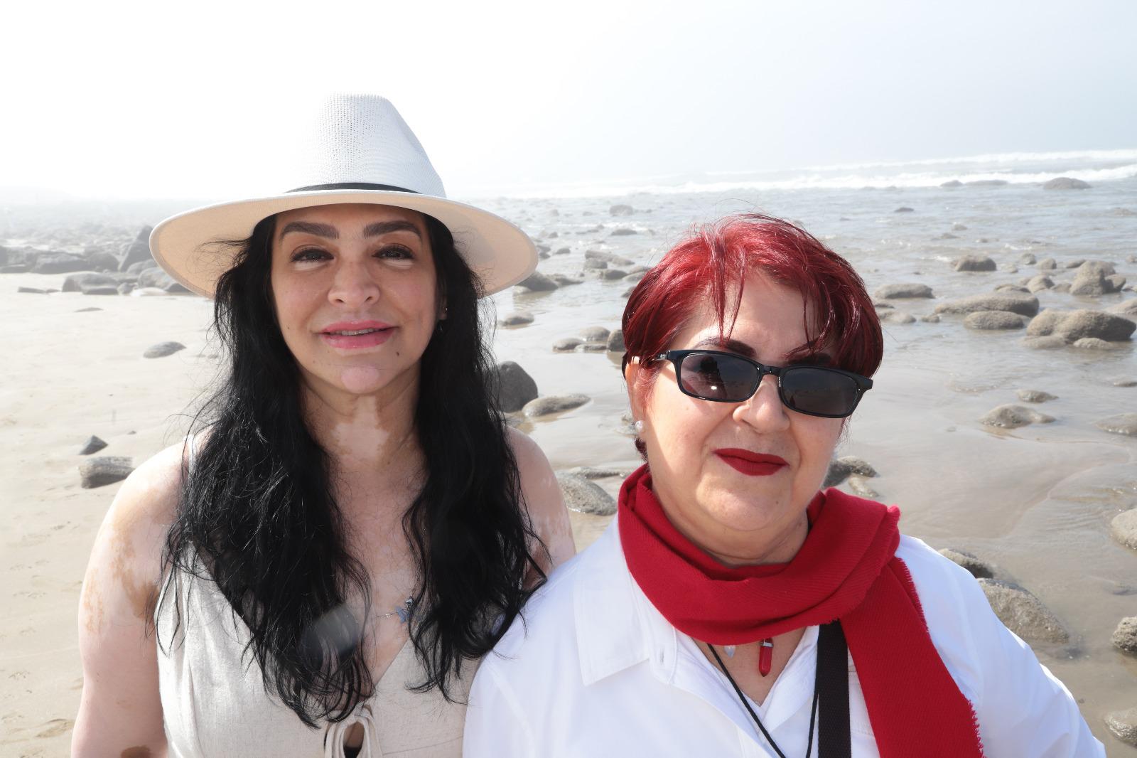 $!Mónica Guajardo y Mireya Rochín.