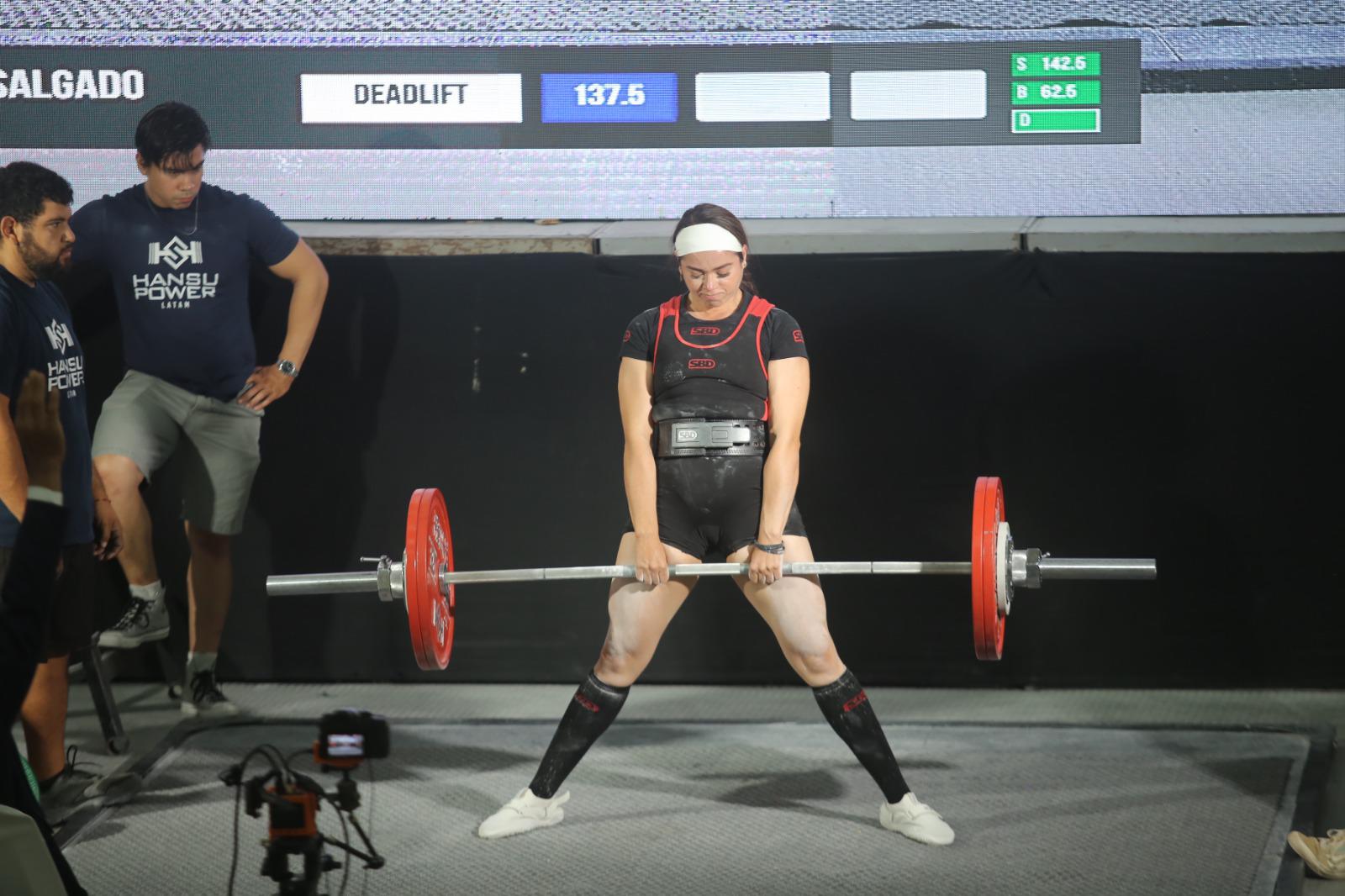 $!Se consolida Maytia Millán como campeona absoluta en el Torneo Nacional Powerlifting Mazatlán