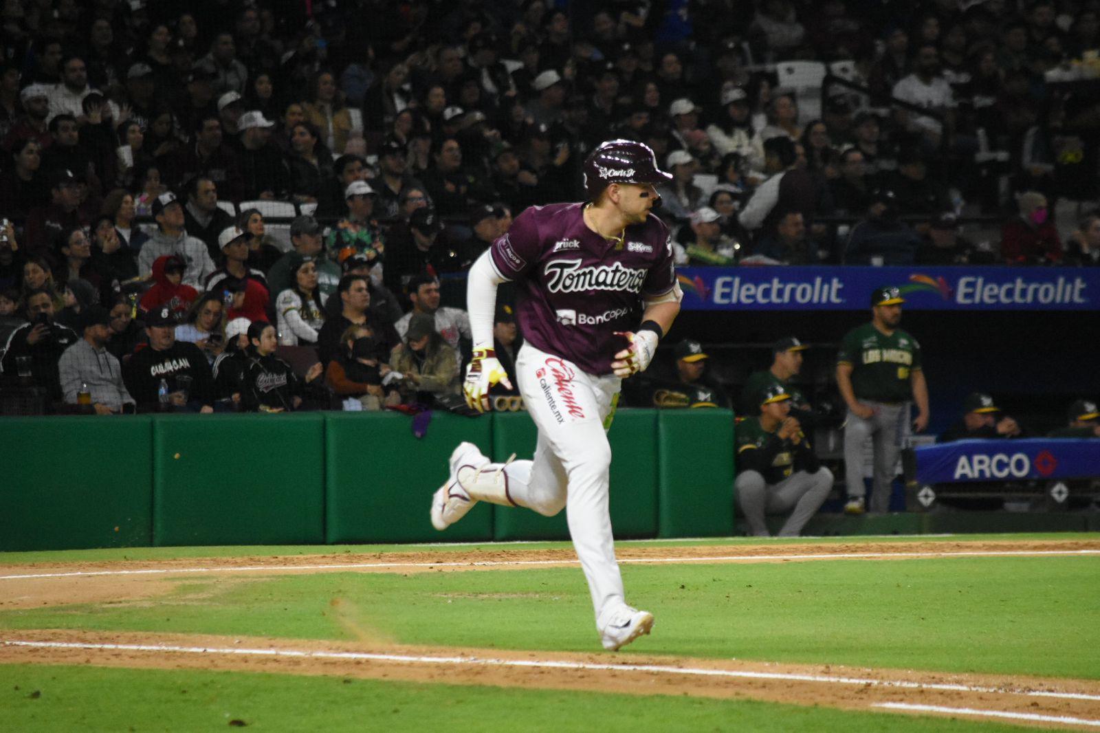 $!Tomateros de Culiacán no puede ante Cañeros en el primero de las semifinales de la LMP