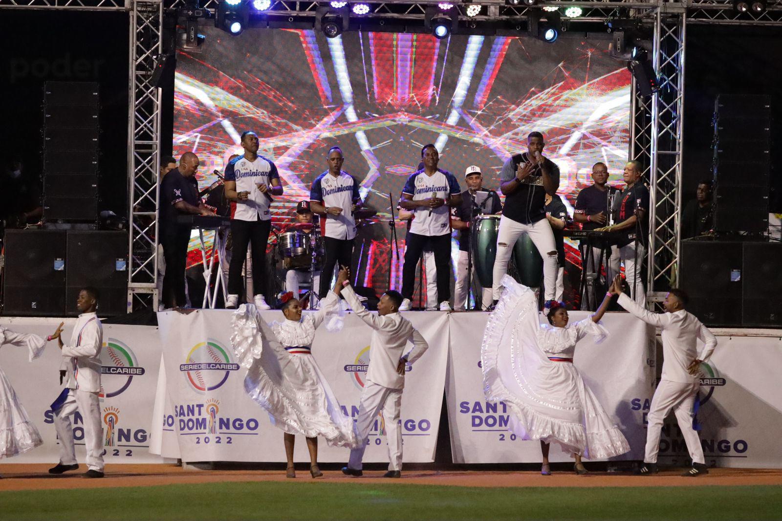 $!La Serie del Caribe 2022 es inaugurada con espectáculo de luces en Santo Domingo