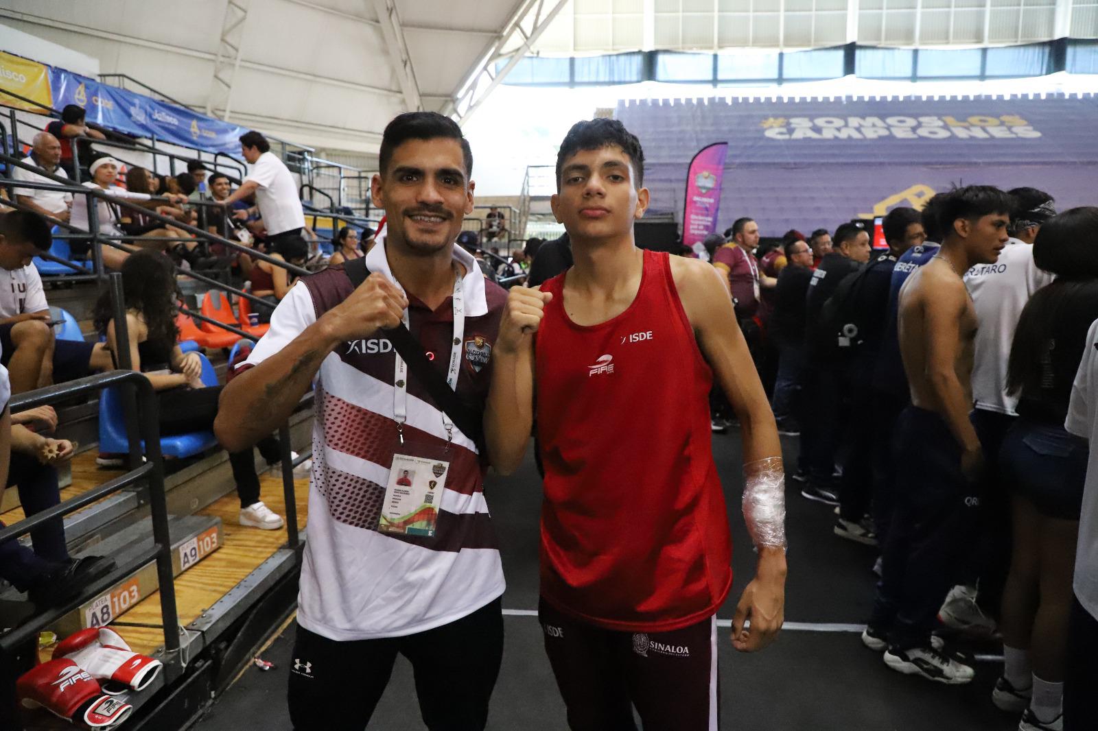 $!Boxeadores sinaloenses consiguen 3 victorias en Nacionales Conade