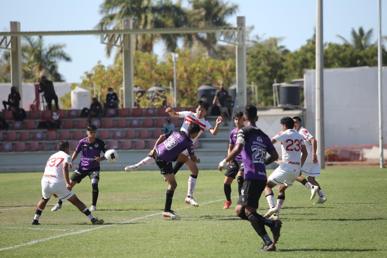 $!Mazatlán FC Sub 20 aplaca en casa a los Diablos del Toluca