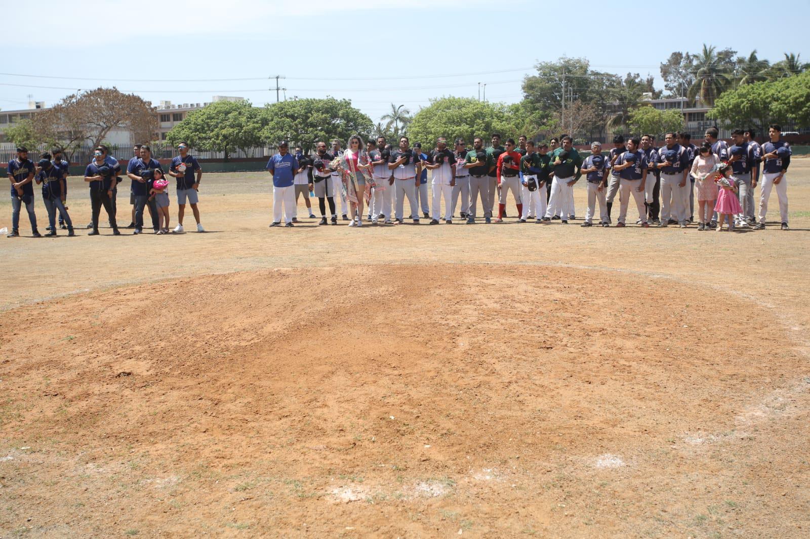 $!Inauguran temporada primavera-verano de la Liga Intersindical de Beisbol