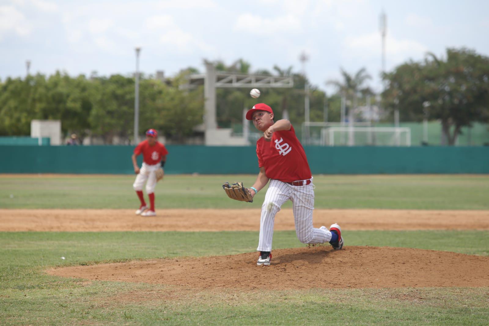 $!Liga Quintero-Mazatlán cae apretadamente ante SLP en el Mazatlán Baseball Tournament