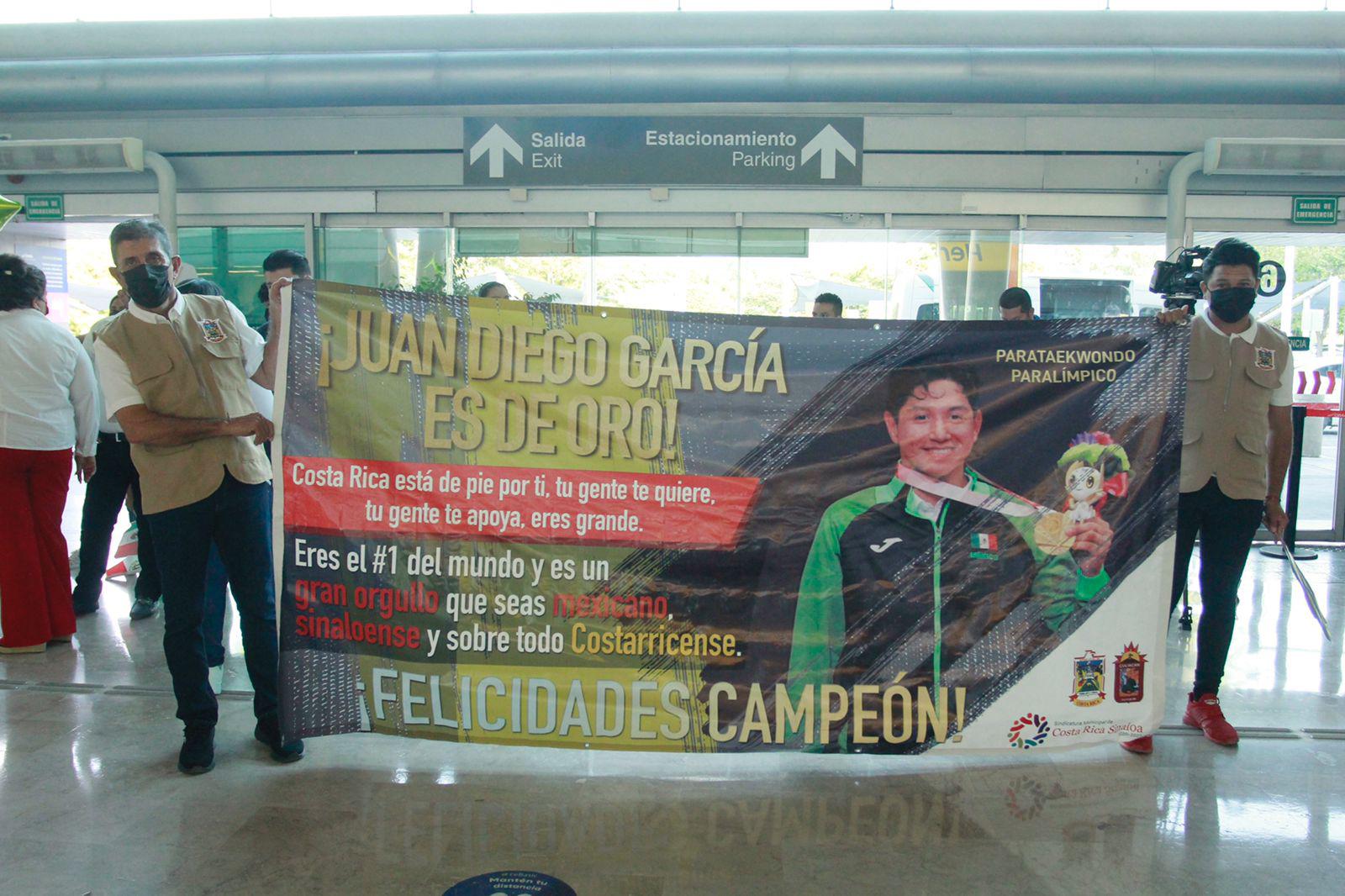$!Culiacán recibe a Juan Diego García, campeón en los Juegos Paralímpicos Tokio 2020