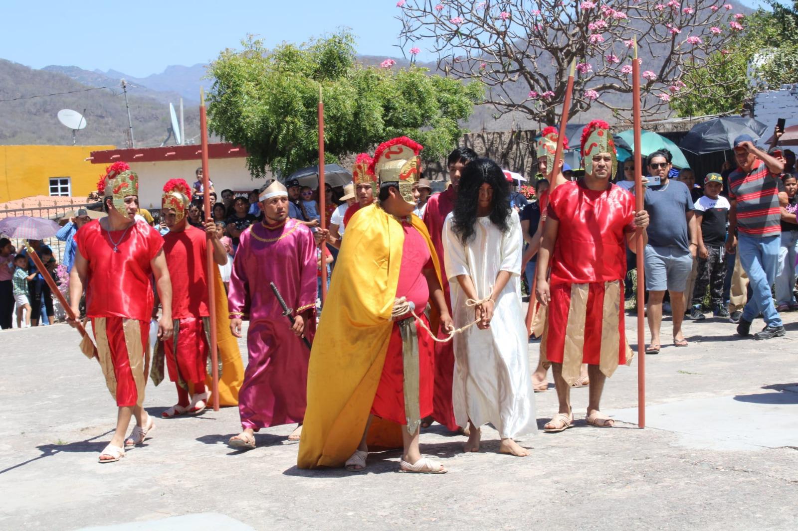 $!Se preparan en Matatán para realizar tradicional Viacrucis