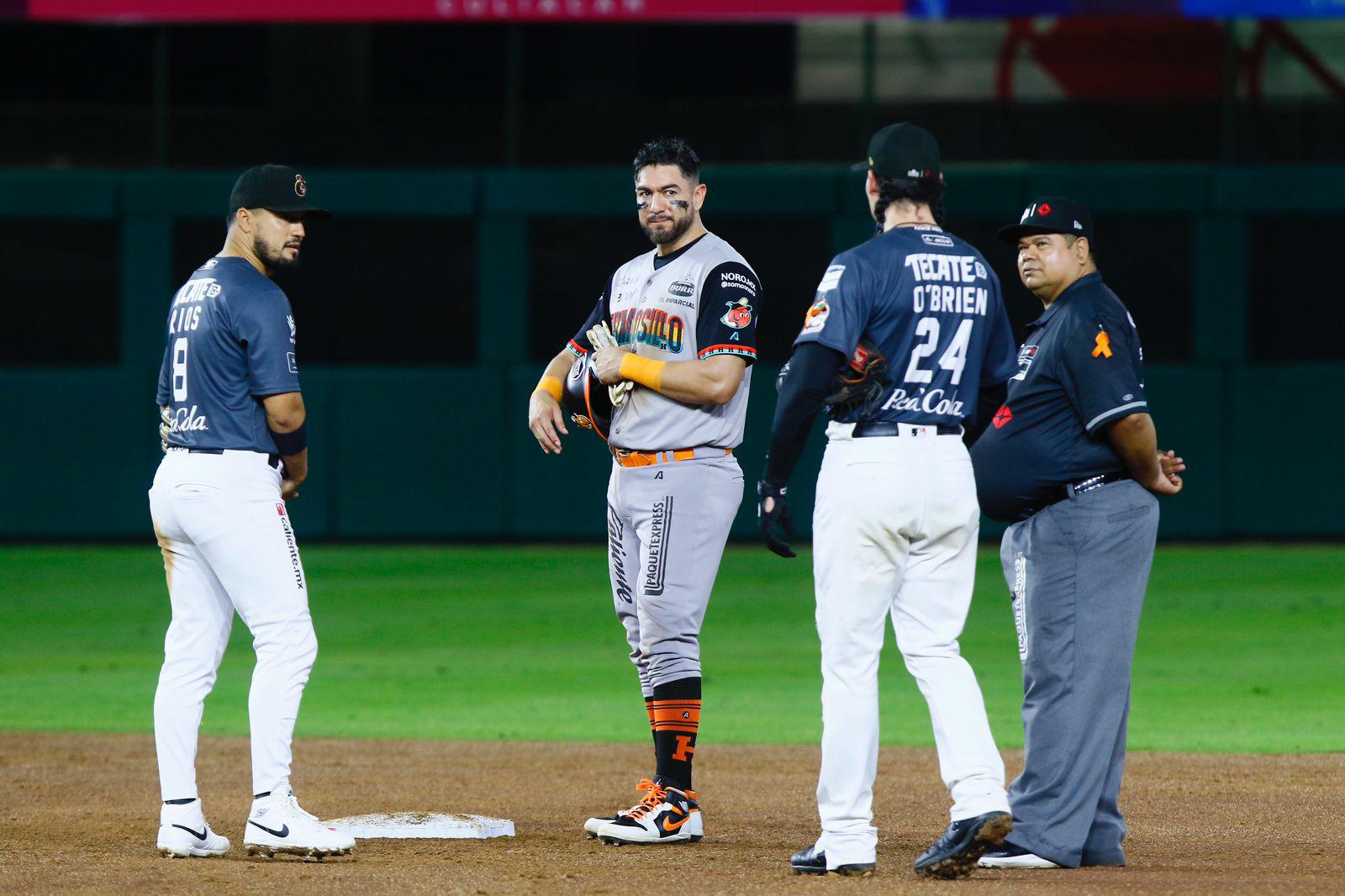 $!Naranjeros de Hermosillo pega primero en el Clásico de la LMP