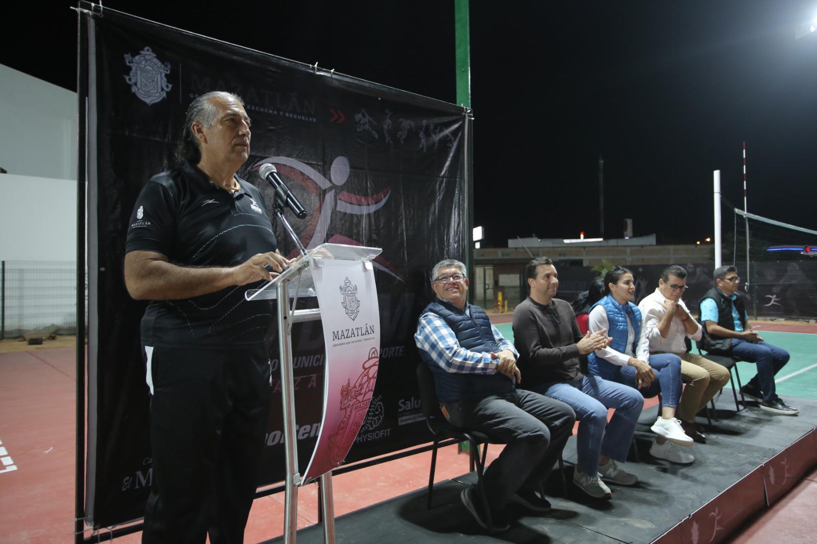 $!Embellecen al voleibol mazatleco con nuevas instalaciones en la Sahop