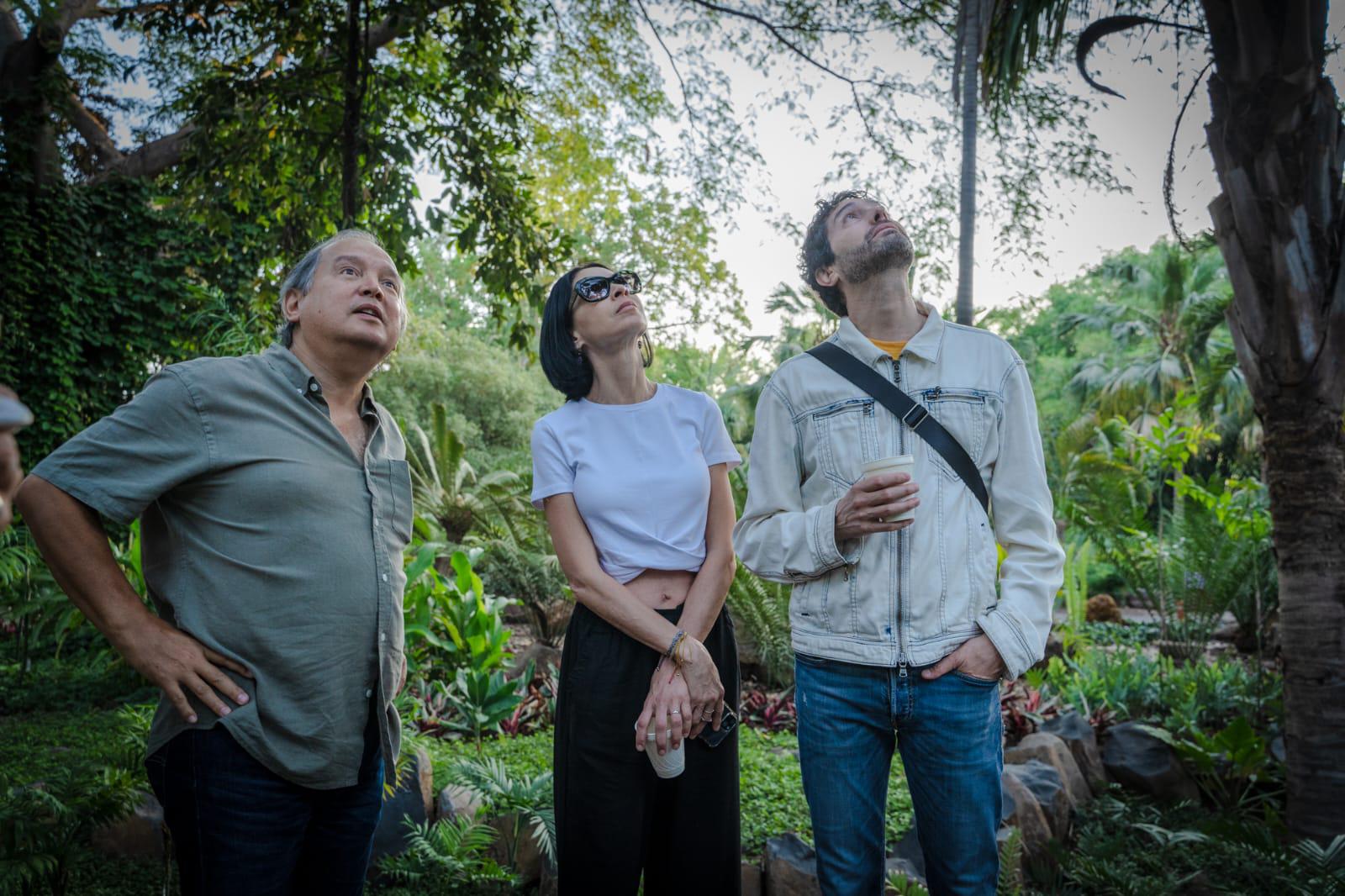 $!Recorre el actor Benny Ibarra el Jardín Botánico Culiacán