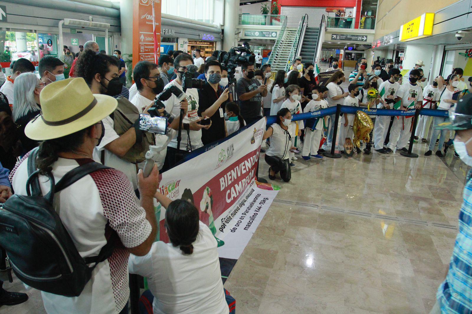 $!Culiacán recibe a Juan Diego García, campeón en los Juegos Paralímpicos Tokio 2020