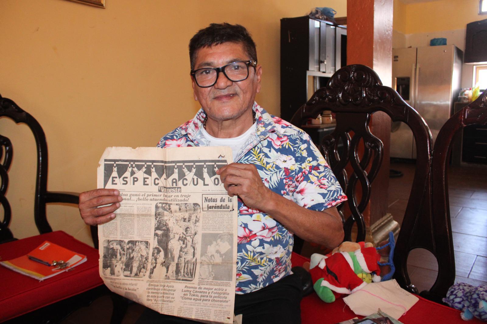 $!Diseñador rosarense busca llevar su arte a Miss Universo con creación ‘Mujer indígena campesina’
